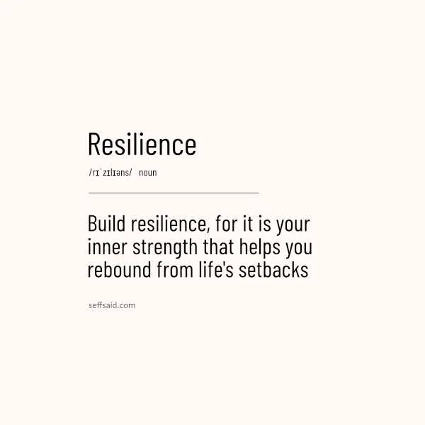 One Word Quotes - Resilience